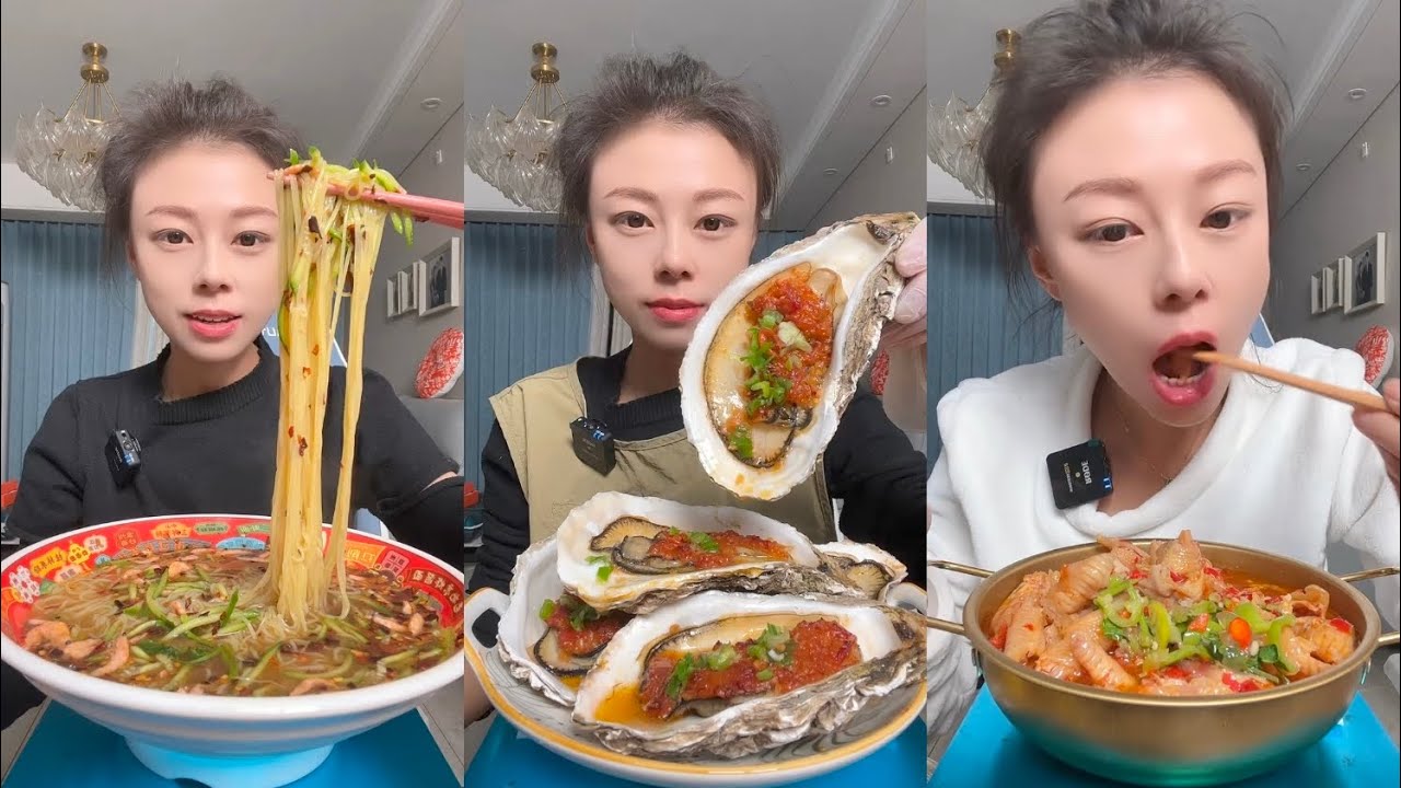 Everything is the best Spicy Noodles 🍜🍜🍜 Oysters 🦪🦪🦪 Chicken feet 