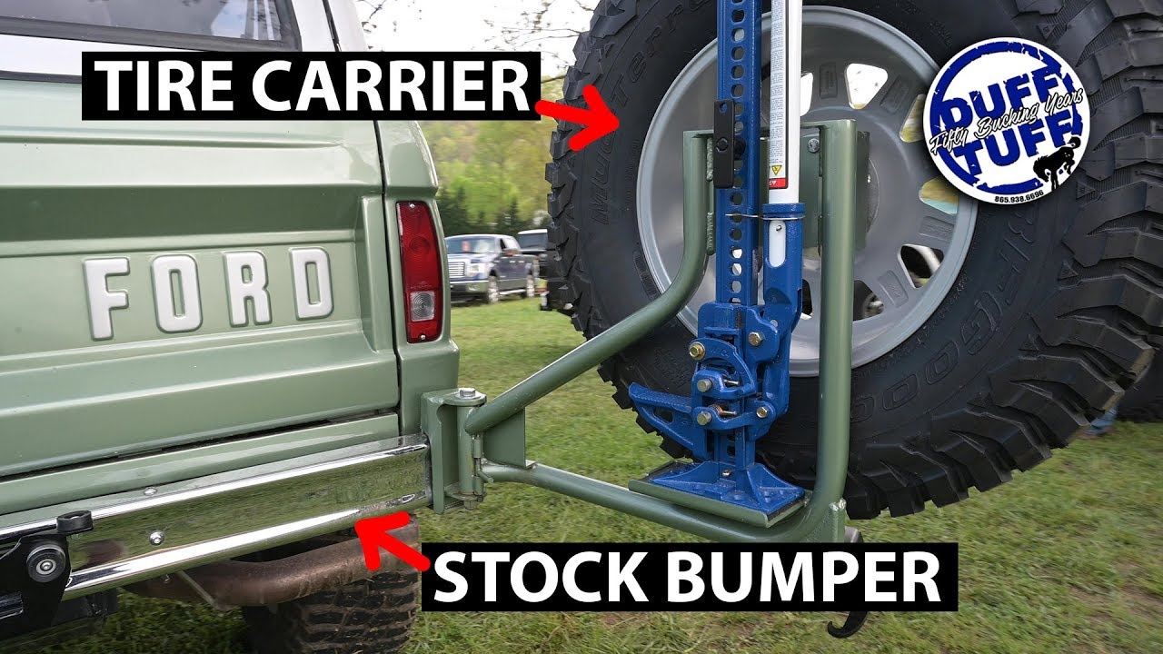 Monster Mike showcases the new products at the James Duff booth at the 2019 Bronco Super Celebration