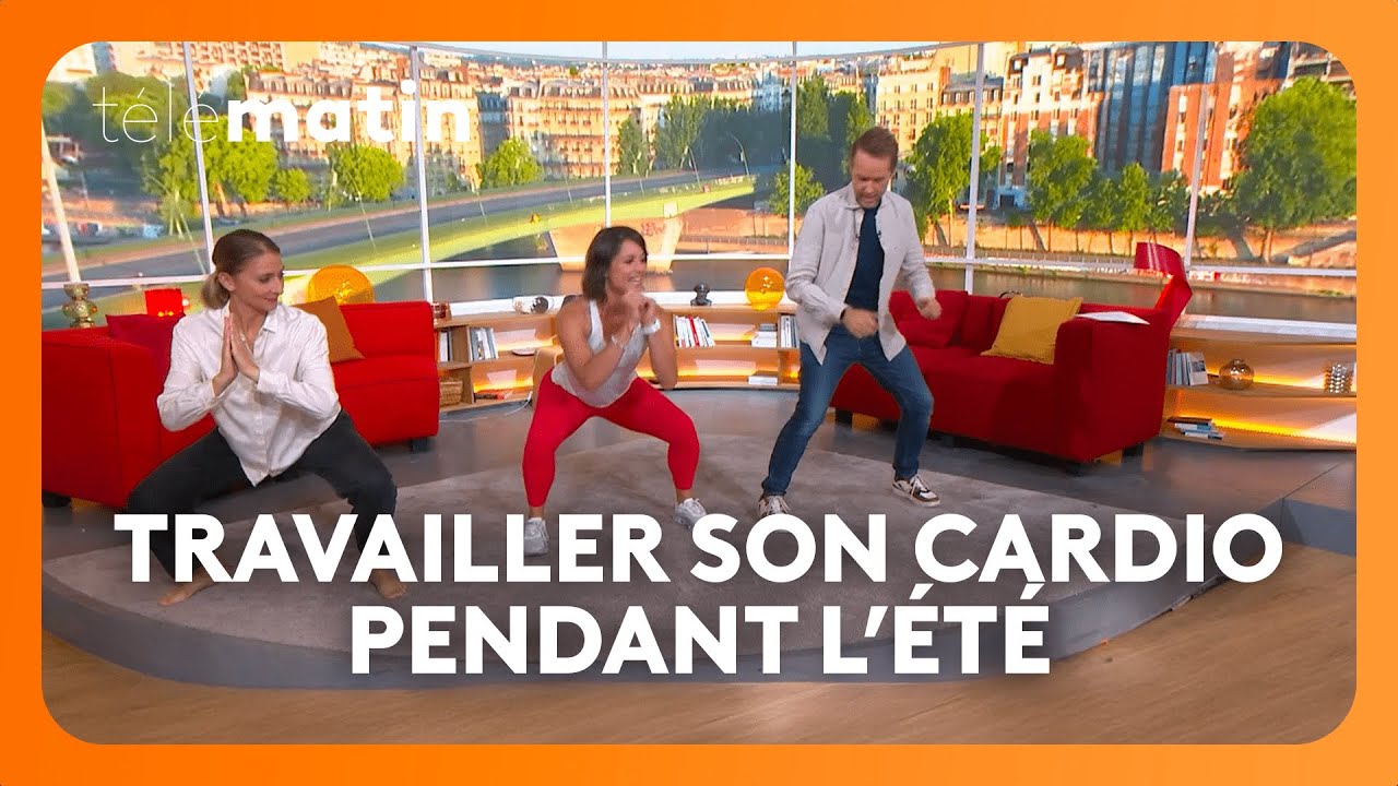 Une séance de cardio et de renforcement des cuisses