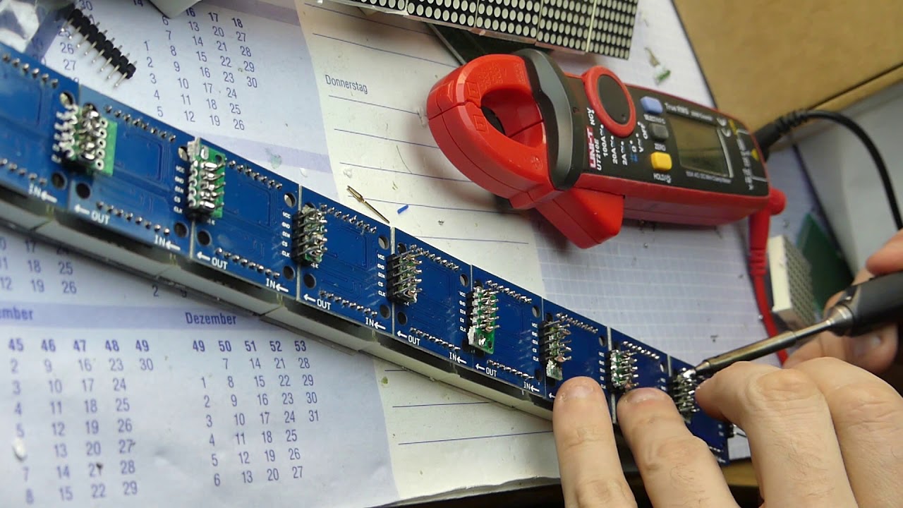 BitBastelei #308 - LED-Matrix mit MAX7219