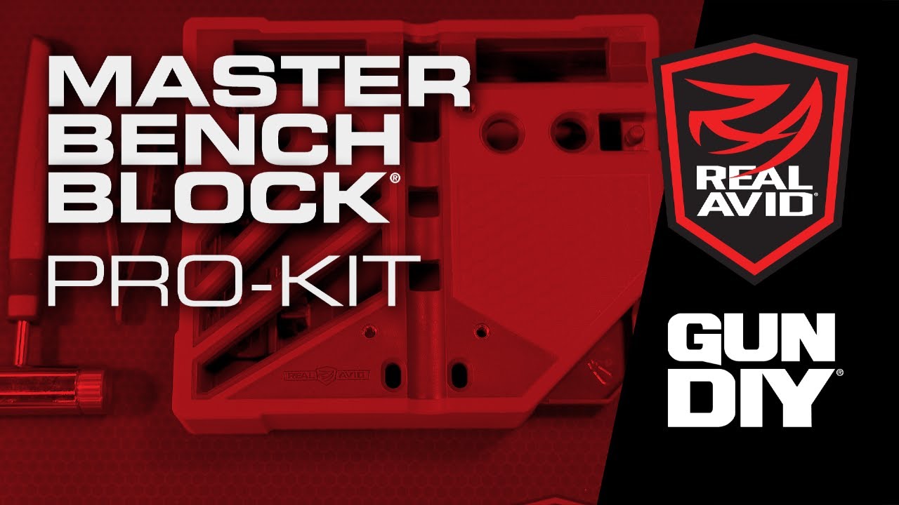 Master Bench Block Pro Kit: Essential Tool for Gun Disassembly & Assembly