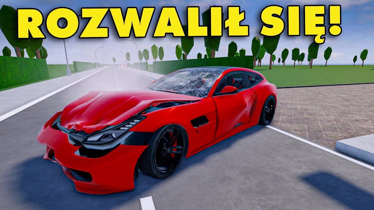 NA TYM SERWERZE MOŻNA NISZCZYĆ SAMOCHODY w Roblox - Cars Physics Drive 2