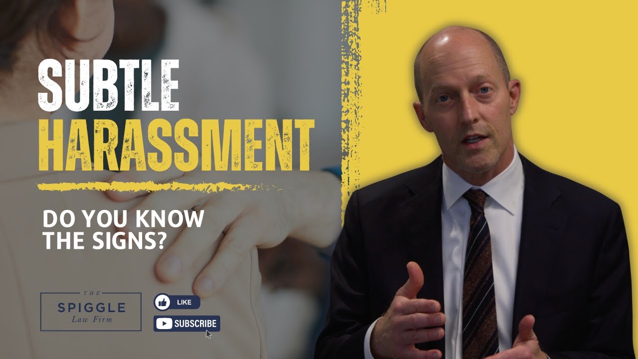 Signs You May Be Facing Subtle Harassment at Work