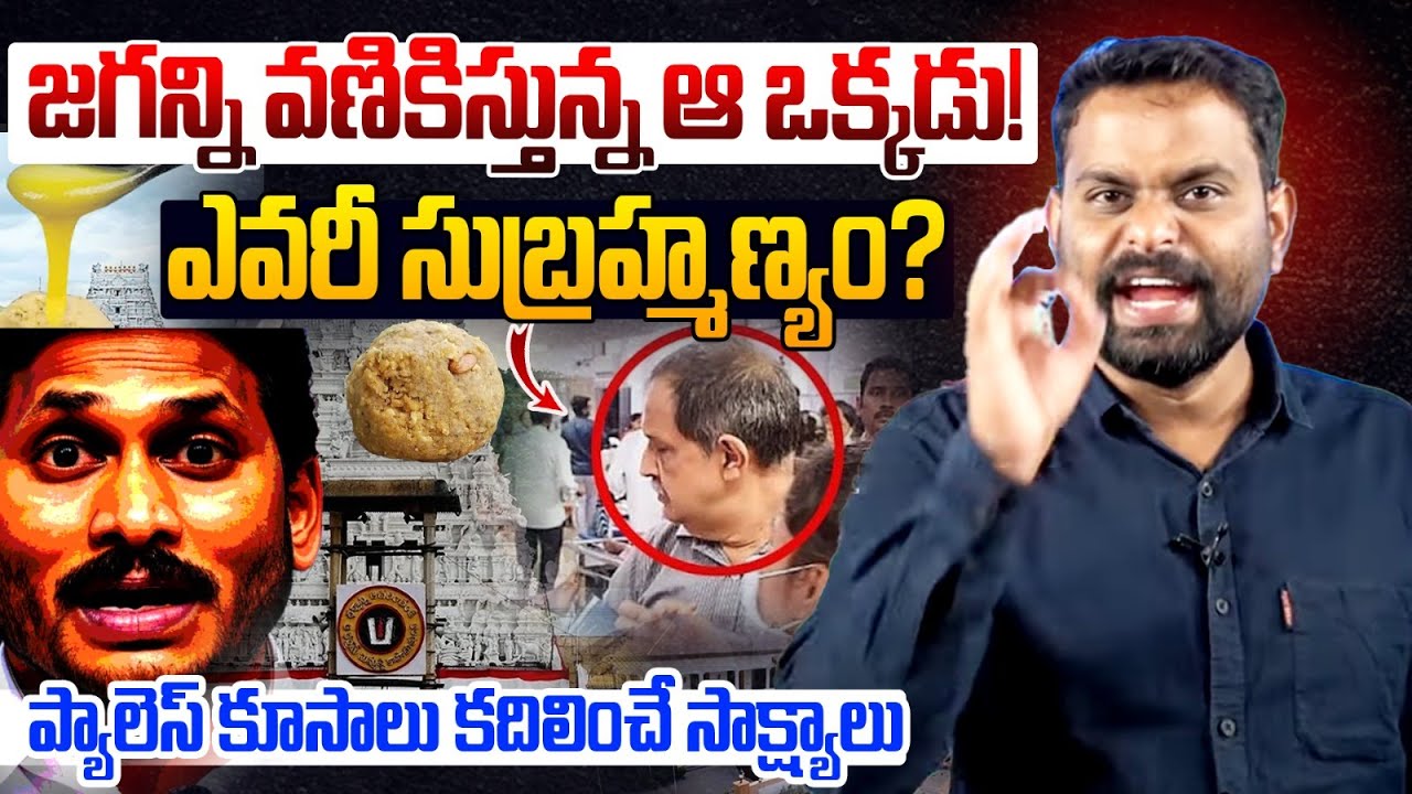 జగన్ని వణికిస్తున్న ఆ ఒక్కడు ! | Analyst Ashok Kumar on TTD Ghee Issue | YS Jagan | YV Subbareddy