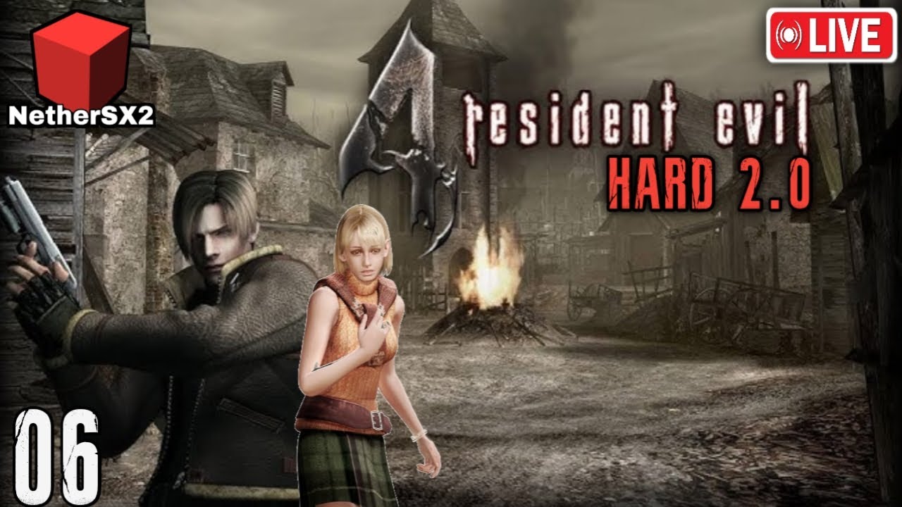 🔴 LIVE | Resident Evil 4 (Mod) Hard 2.0 | PS2 EMUALTOR | NetherSX2 | Gameplay | Part: 06