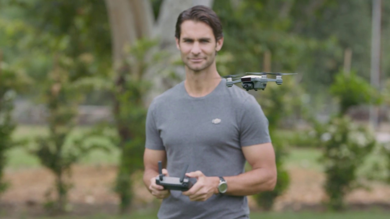 DJI - Видеоуроки для Spark - Азы полета и управление дроном с помощью пульта
