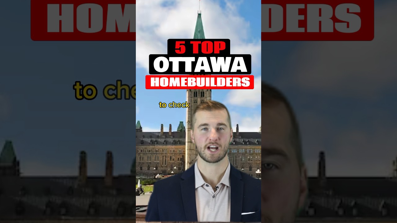 Uncovering the Best Homebuilders in Ottawa - How Many do You Know? #shorts