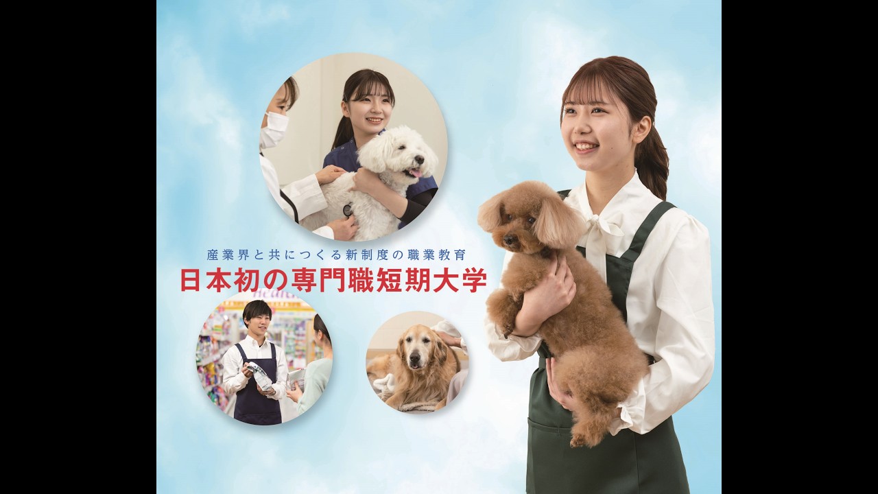 ヤマザキ動物看護専門職短期大学 大学紹介ムービー