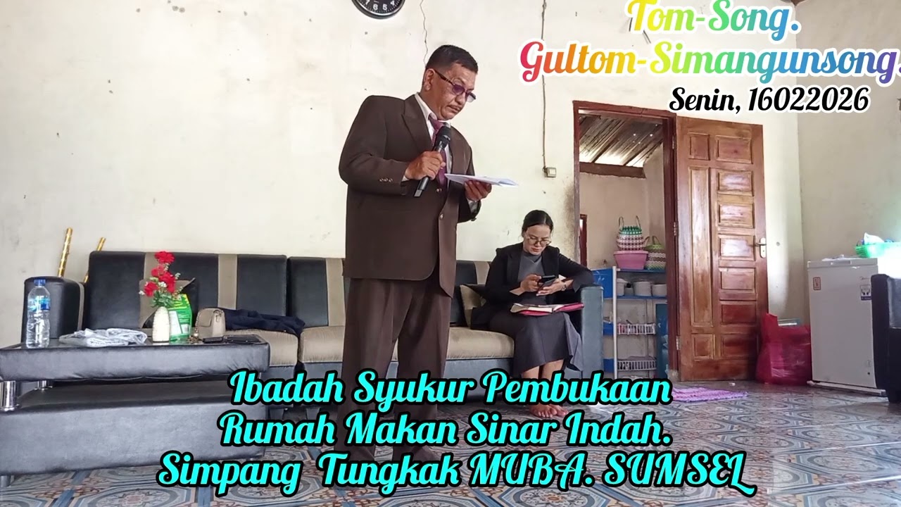 Peresmian RM Sinar Indah. 
