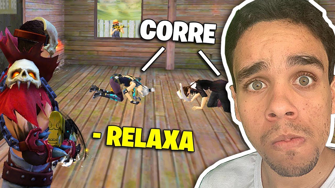 ELES ME ZOARAM DEPOIS PEDIU PRA EU SEGURAR OS PONTOS!! FREE FIRE