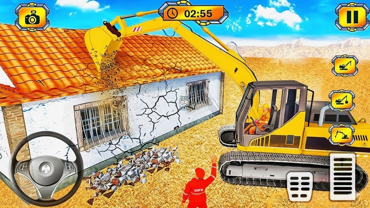 construction Game Video JCB Gameplay Video 