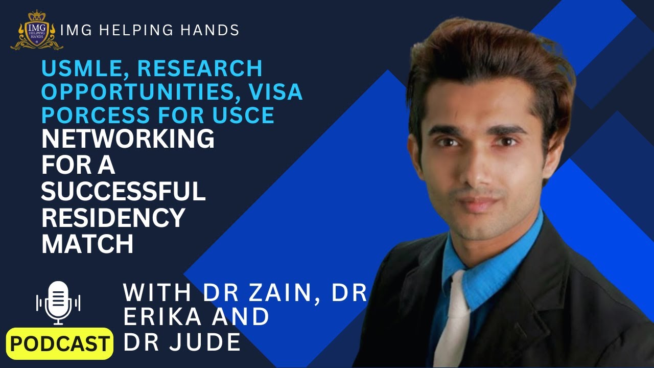 USMLE Research Opportunities, Visa Process for USCE Networking for a Successful Residency Match #img