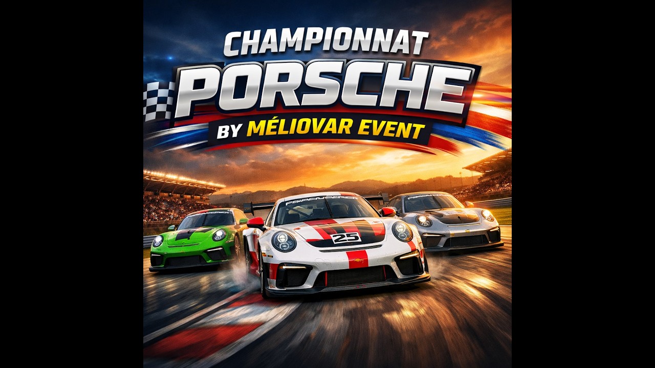 Gran Turismo 7 évènement Meliovar championnat porsche Cup courses 1/9