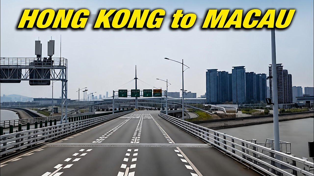 HONG KONG TO MACAU BY GOLDEN BUS  | Second Part |