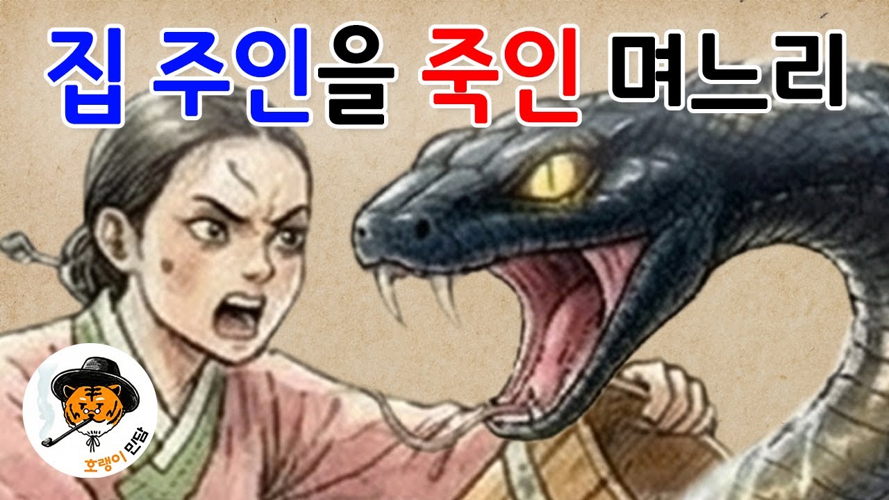 [08] 절대 건드려선 안 될 금기를 깬 며느리 #민담 #전설 #업신 #설화 #옛날이야기