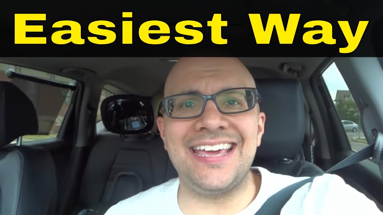 The EASIEST Way To Parallel Park A Car-Driving Lesson