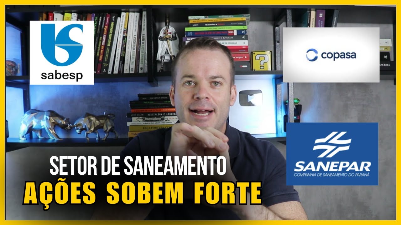 COPASA (CSMG3) bem ESTICADA e SANEPAR (SAPR11) dando chance de APORTE