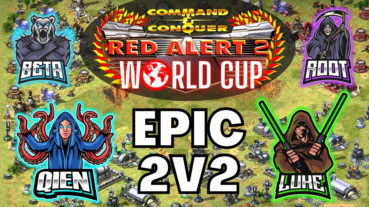 🔥Pro 2v2 World Cup! -  $650 Red Alert 2 Tournament (Command & Conquer: Yuri's Revenge)