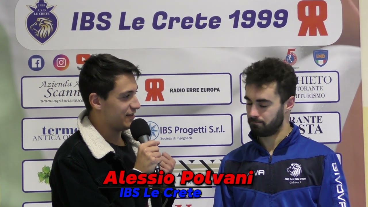 IBS Le Crete VS Versilia C5 - Le interviste: Alessio Polvani