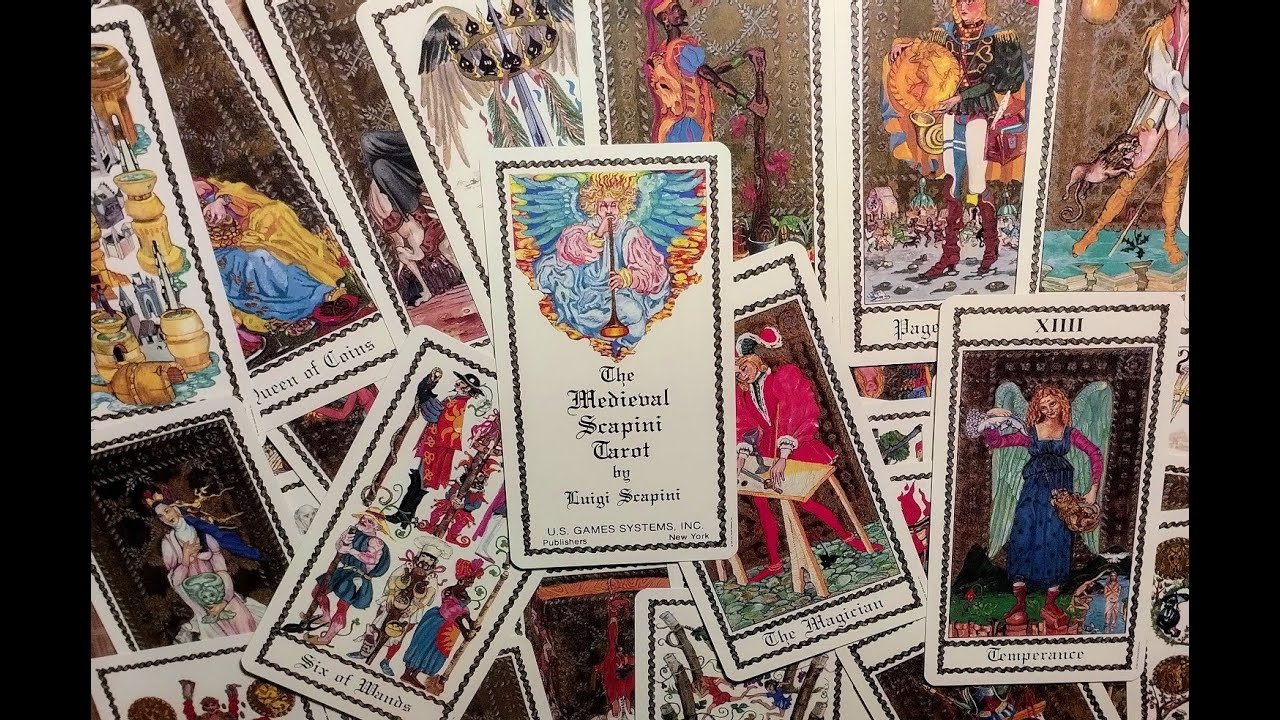 ТАРО СКАПИНИ  / MEDIEVAL SCAPINI TAROT