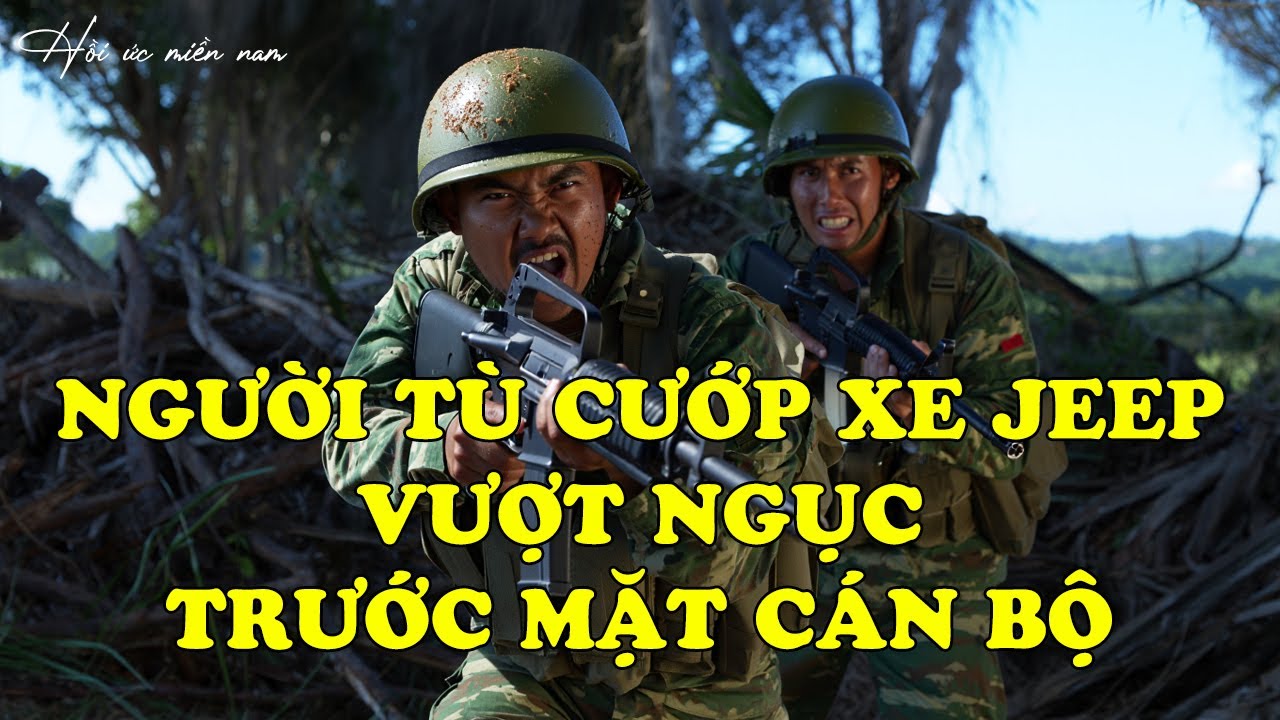 Cướp Xe Jeep Vượt Ngục Trước Mặt Cán Bộ | Hồi Ức Miền Nam | Hồi Ký Miền Nam