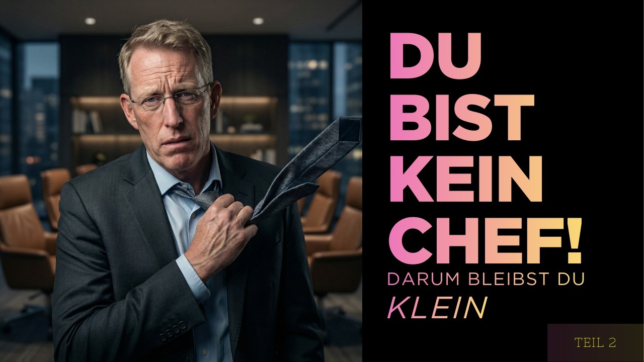 Dein Unternehmen aufs nächste Level bringen – ohne der typische Chef zu sein | TEIL 2