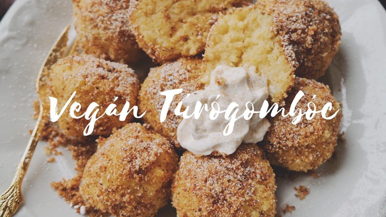 VEGÁN TÚRÓGOMBÓC RECEPT