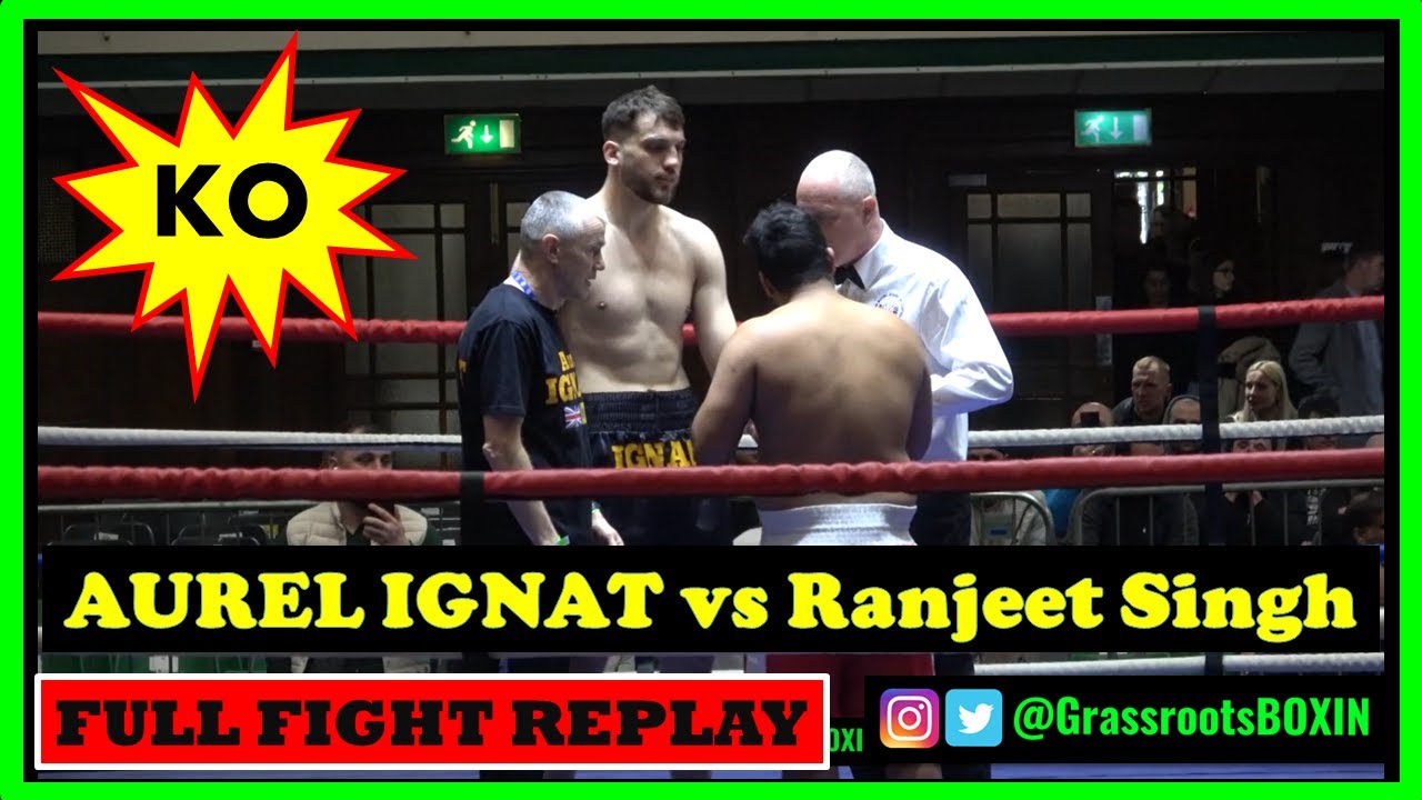 AUREL IGNAT vs Ranjeet Singh BIG KO - HEAVYWEIGHT - Priority Promotions 27th March 2022