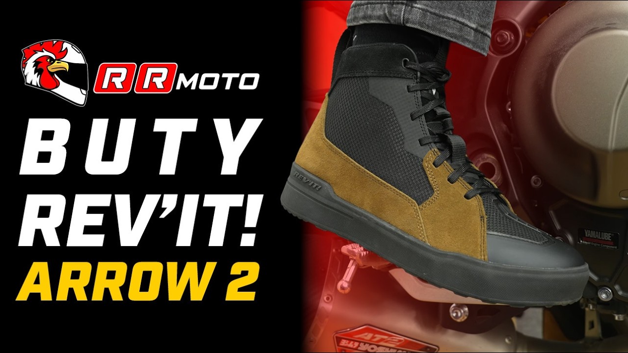 REVIT ARROW 2 - sneakersy motocyklowe z FLEXBLADE | Styl miejski i ochrona