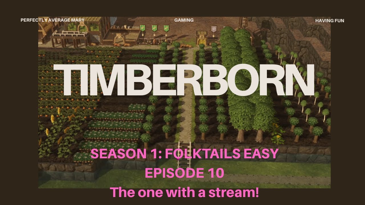 Timberborn: Folktails Easy: Episode 10: The one with a stream and gravity batteries!