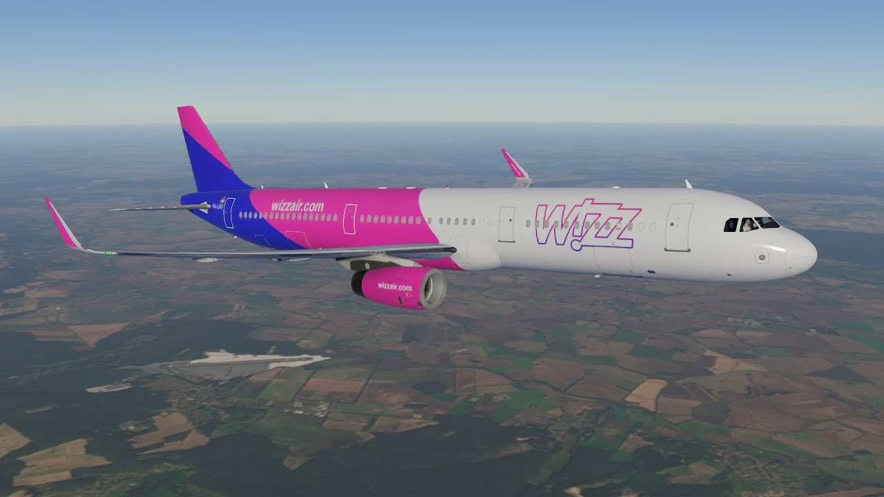 Wizz Air (W6 2316) Airbus A321 Berlin/Brandenburg-Budapest