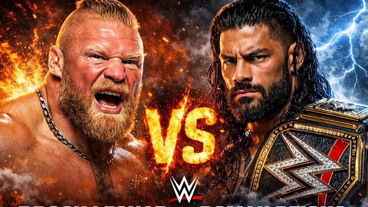 Roman Reigns vs Brock Lesnar – Dream Match | WWE 2K25 Gameplay