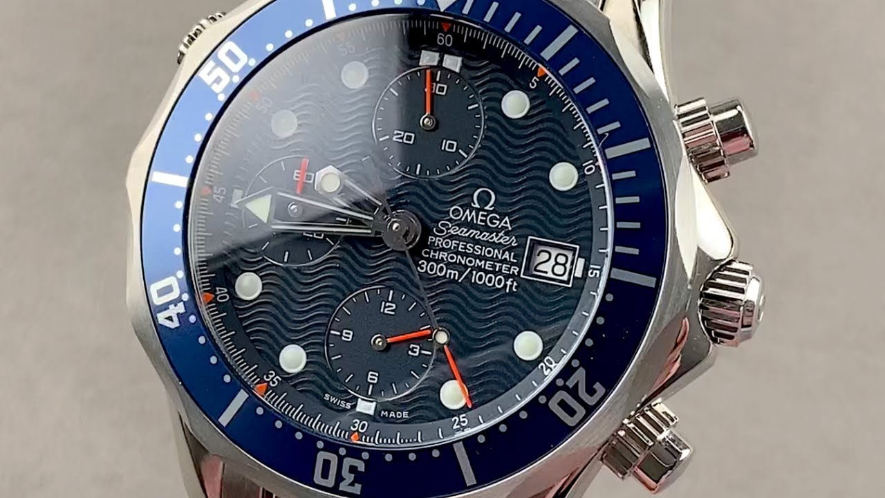 Omega Seamaster 300M Chronograph 2599.80.00 Omega Watch Review