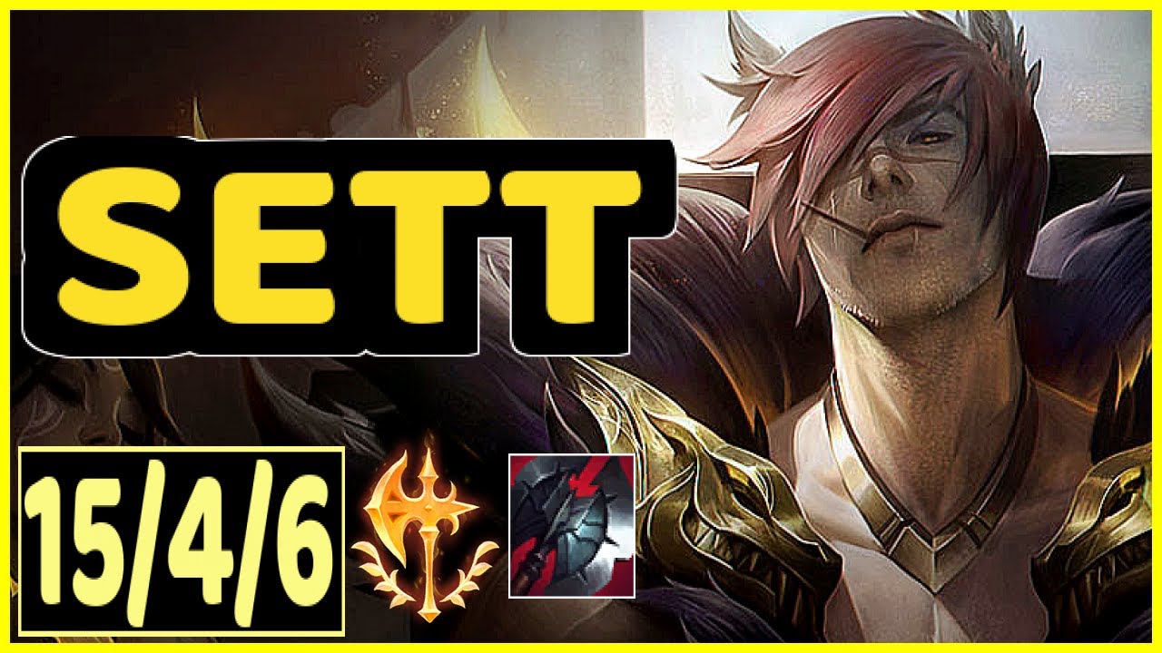 SETT VS TEEMO - 15/4/6 KDA TOP GAMEPLAY EMERALD I