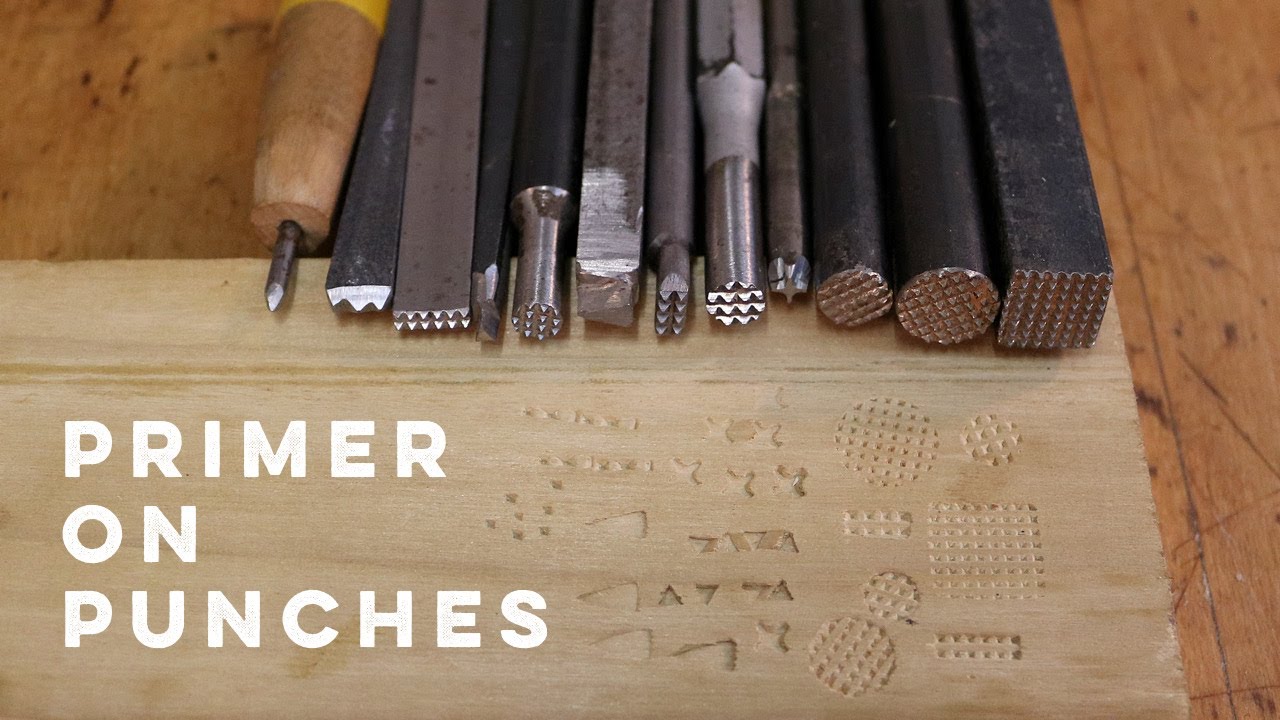 Primer on Wood Carving Punches