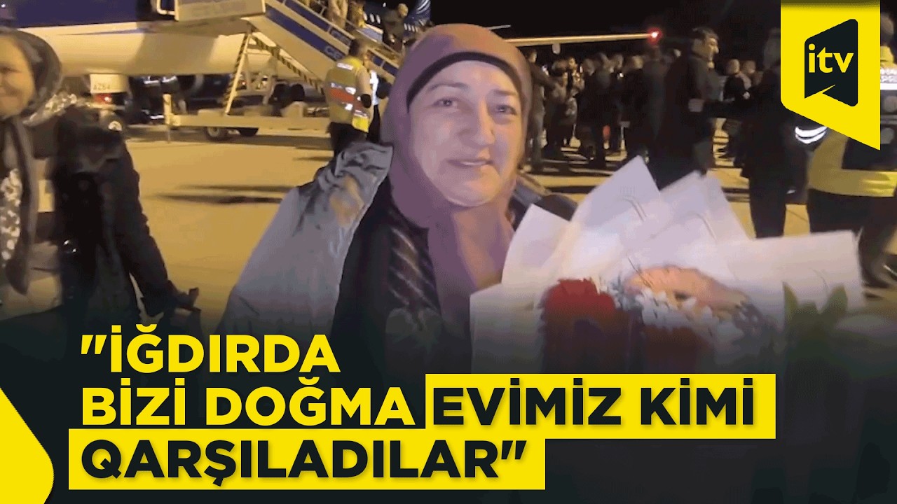 İğdıra məcburi eniş edən Bakı-Naxçıvan sərnişinləri təəssüratlarını bölüşdülər