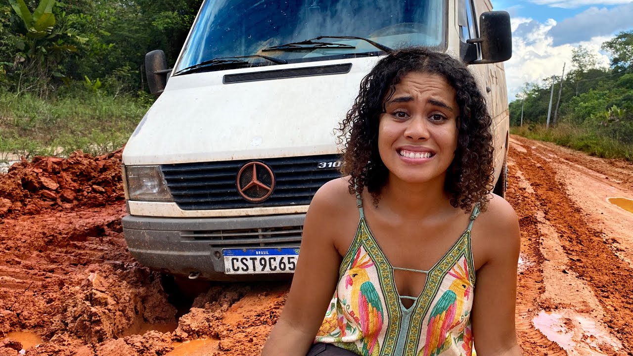 BR-319 QUEBROU O MOTORHOME NUM ATOLEIRO - Trecho do Meio, Amazonas