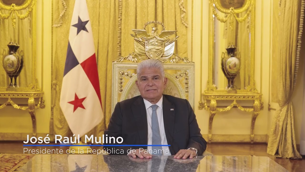 Anuncio del presidente Mulino por puertos Balboa y Cristóbal