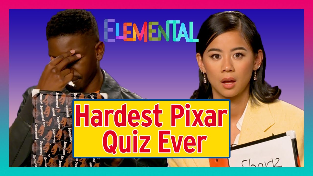 The Elemental Cast Faces Their Toughest Challenge Yet: The Ultimate Pixar Quiz