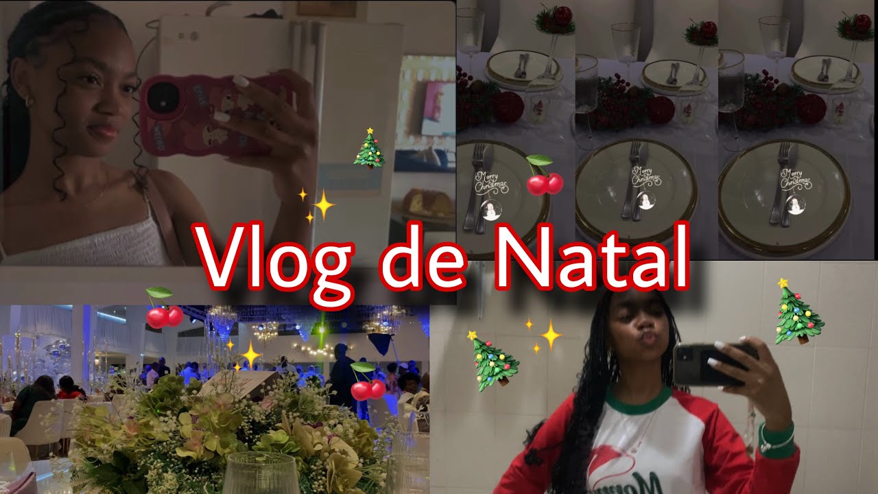 Vlog de Natal!🎄🍒✨|| Am&eacute;lia Gomes