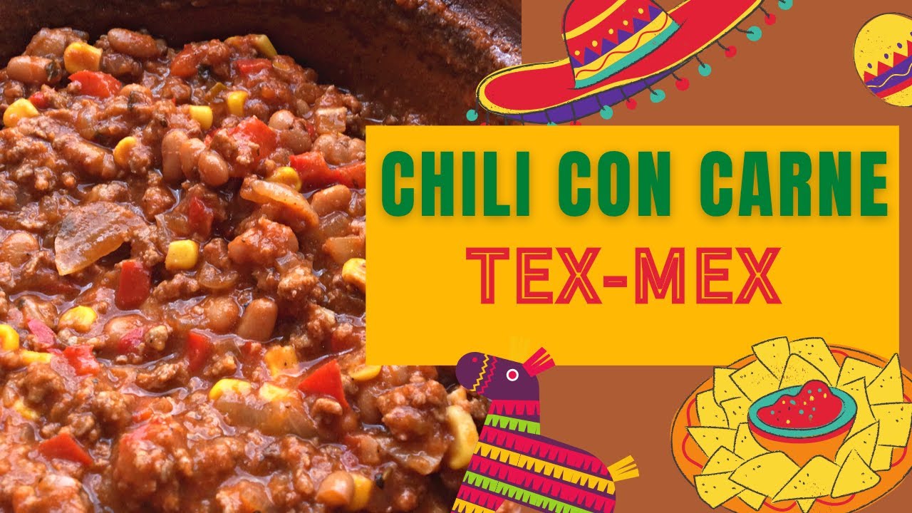 CHILI con carne | Cocina Tex-Mex