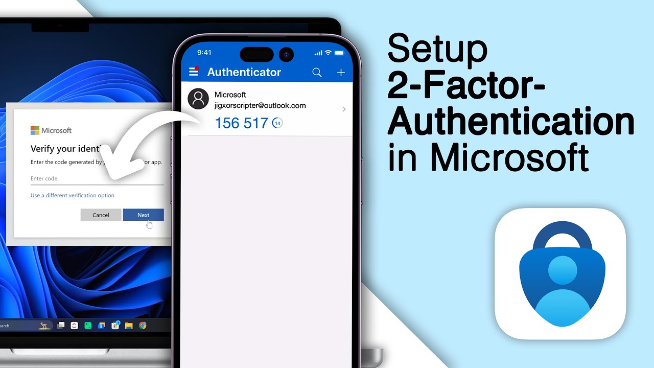 Как настроить приложение Microsoft Authenticator! [2024]