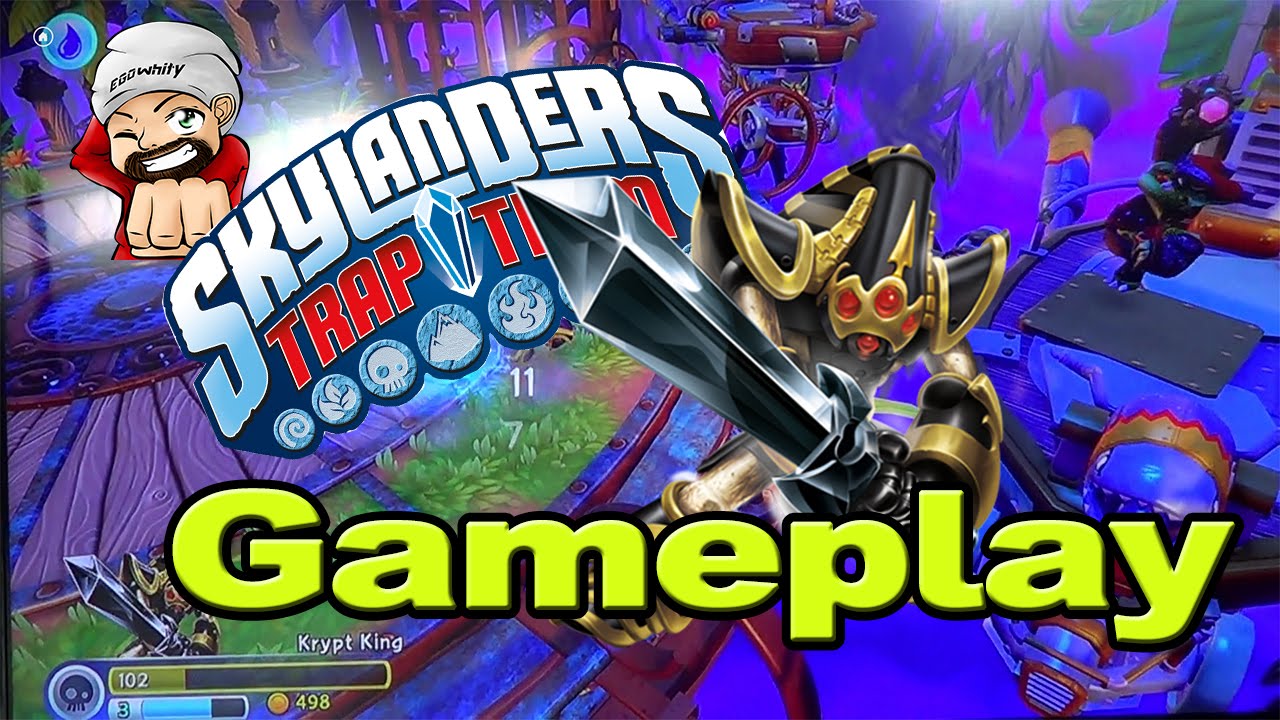 Skylanders Trap Team Krypt King Gameplay | Skylanders Trap Master