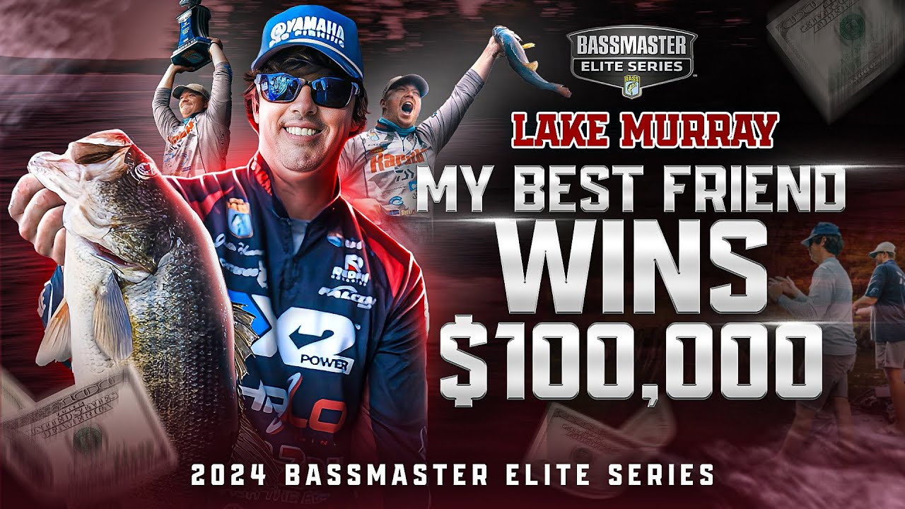 MY BEST FRIEND WINS $100,000 | Bassmaster Elite - Lake Murray 2024