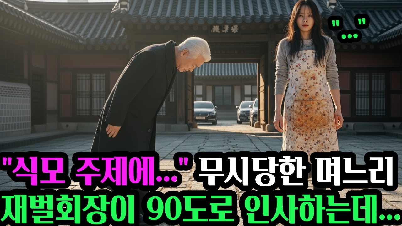 설날 80인분 떡국 끓이던 며느리&hellip; 전용기 사고 막자 재벌회장이 90도 인사한 이유  #공감사연 #인생사연 #오디오북 #실화사연