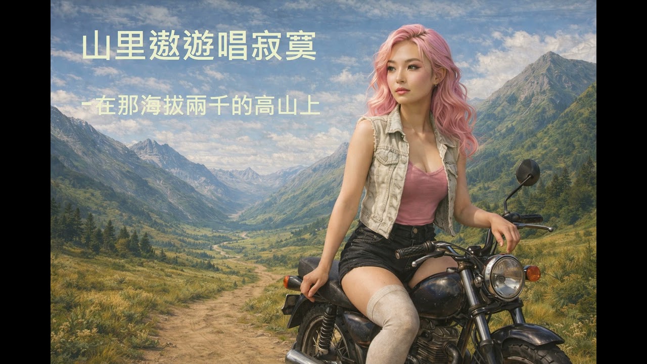 山里遨遊唱寂寞，在那海拔兩千的高山上
