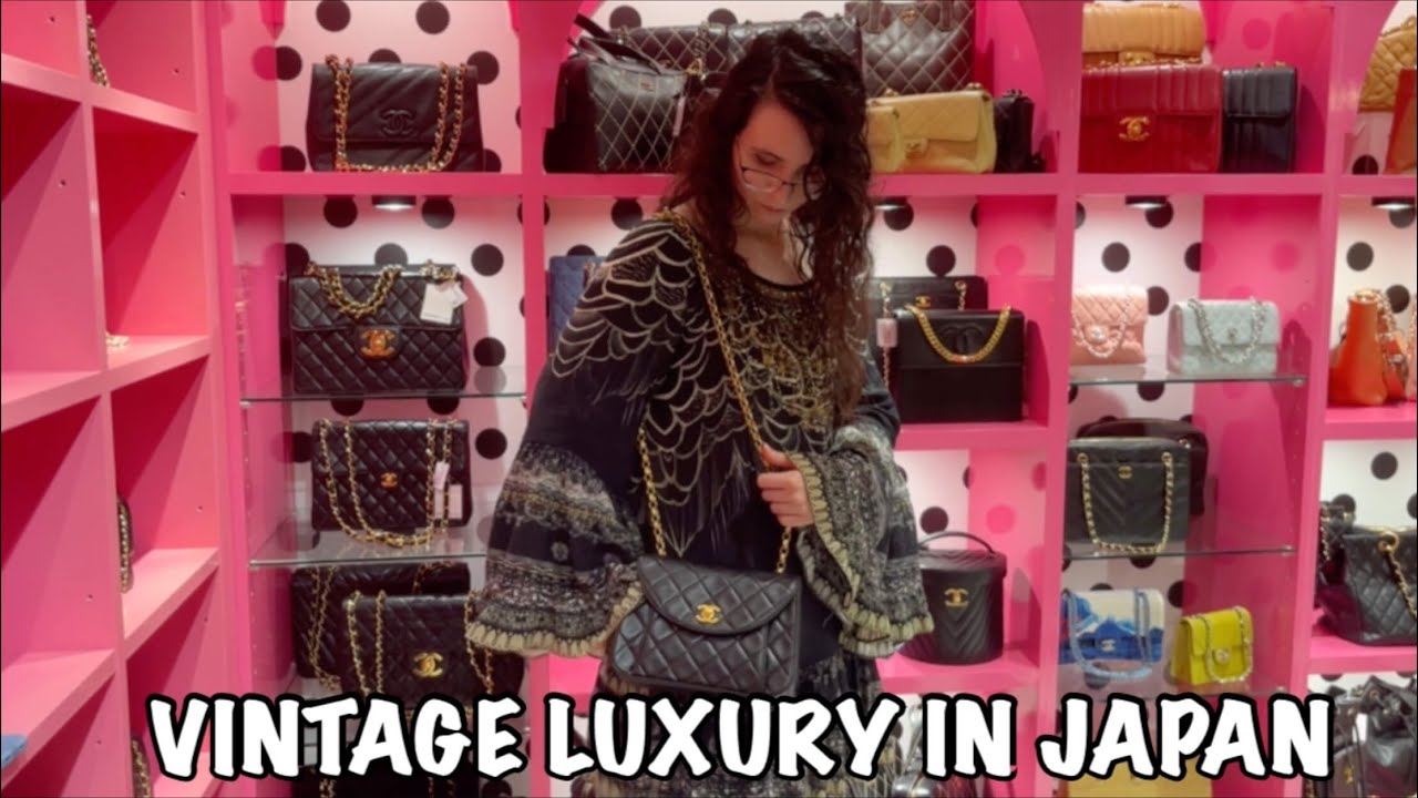 VINTAGE LUXURY SHOPPING IN JAPAN! Chanel, Hermes, Louis Vuitton 🤩 so much eye candy!