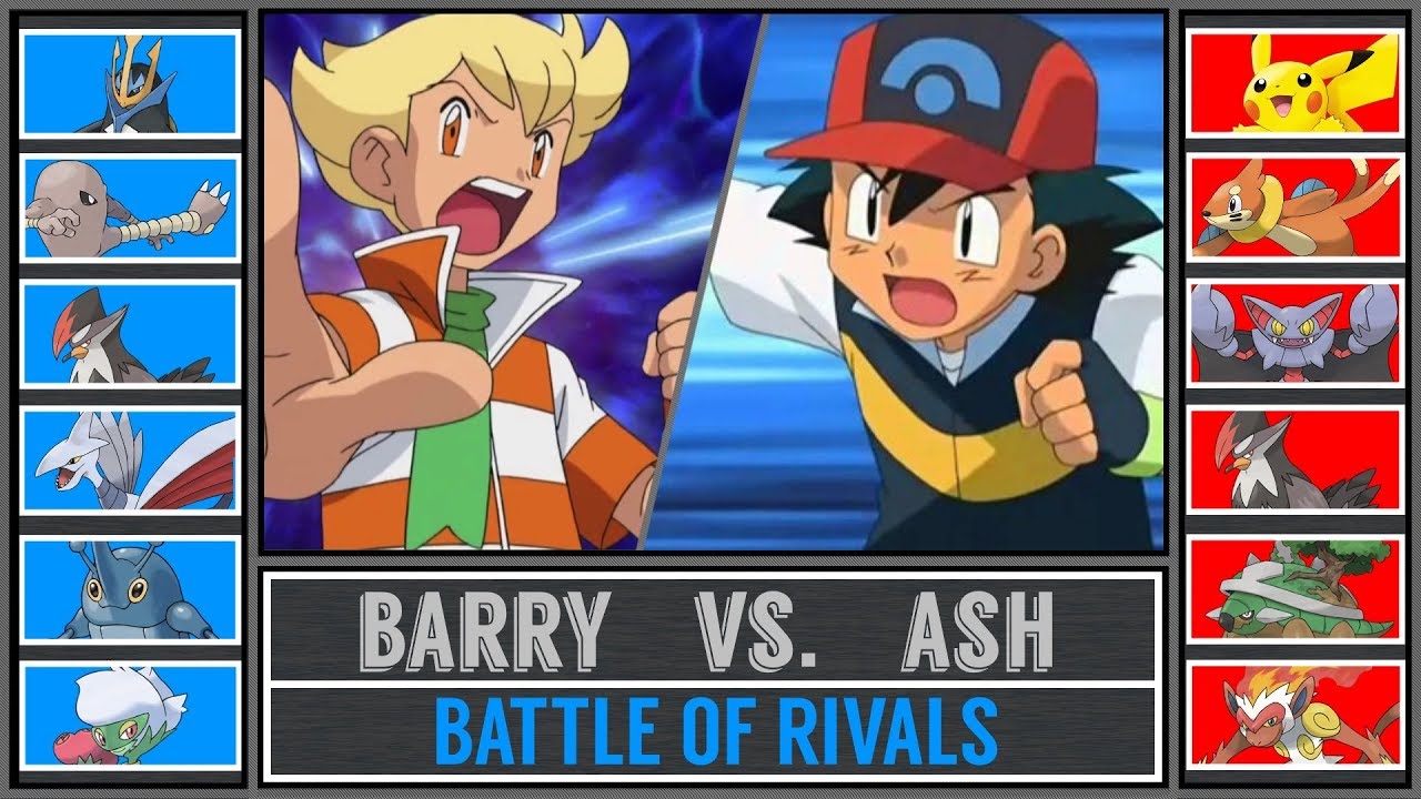 Ash vs. Barry (Pokémon Sun/Moon) - Sinnoh Battle of Rivals
