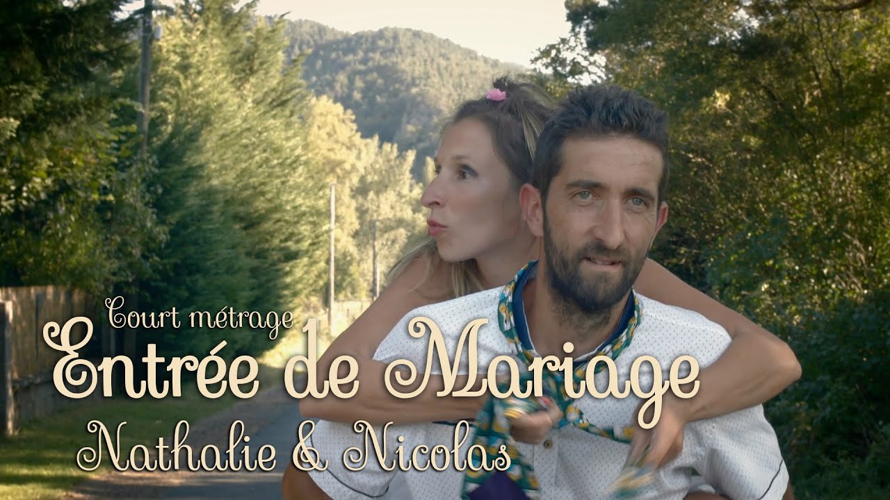 Entrée des mariés Nathalie Nicolas