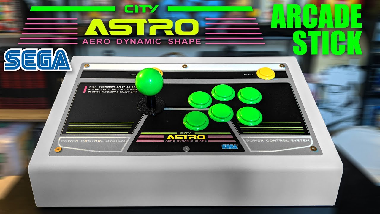 Sega Astro City Mini Arcade Stick Unboxing & Review